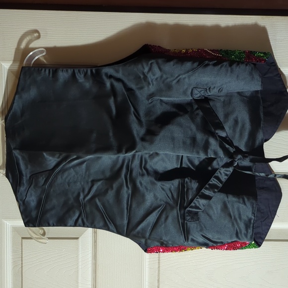 Sequined vest medium size - Picture 2 of 3